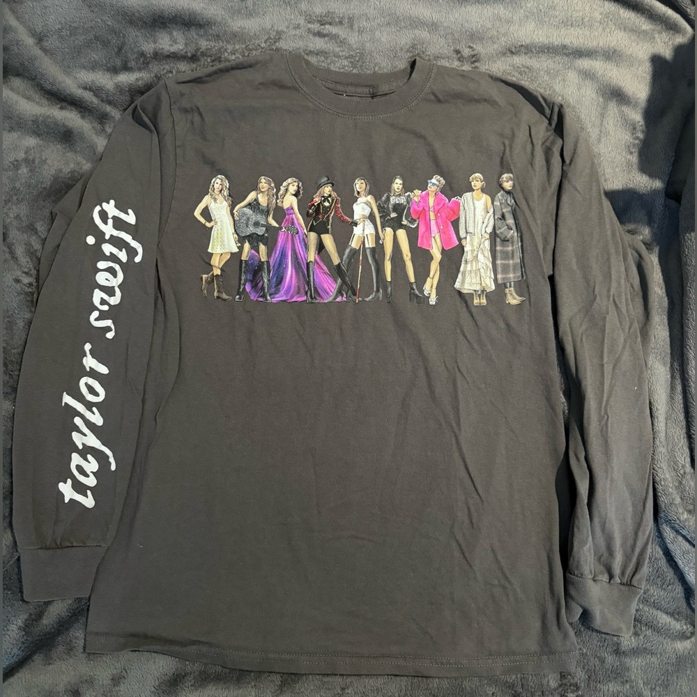 Taylor Swift Eras Printed Long sleeve